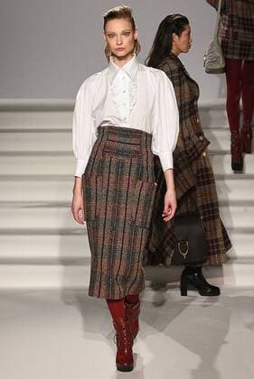 February 17, 2017 - London, England, United Kingdom - British designer Paul Costelloe presents his aw17 collection at London Fashion Week on Feb 17th 2017 at the Wardof Hilton hotel in Aldwych London. London United Kingdom  - ZUMAn230 20170217_zaa_n230_990 Copyright: xKarynxLouisex