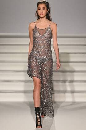 February 17, 2017 - London, England, United Kingdom - British designer Paul Costelloe presents his aw17 collection at London Fashion Week on Feb 17th 2017 at the Wardof Hilton hotel in Aldwych London. London United Kingdom  - ZUMAn230 20170217_zaa_n230_1005 Copyright: xKarynxLouisex