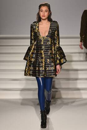 February 17, 2017 - London, England, United Kingdom - British designer Paul Costelloe presents his aw17 collection at London Fashion Week on Feb 17th 2017 at the Wardof Hilton hotel in Aldwych London. London United Kingdom  - ZUMAn230 20170217_zaa_n230_982 Copyright: xKarynxLouisex