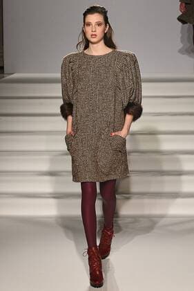 February 17, 2017 - London, England, United Kingdom - British designer Paul Costelloe presents his aw17 collection at London Fashion Week on Feb 17th 2017 at the Wardof Hilton hotel in Aldwych London. London United Kingdom  - ZUMAn230 20170217_zaa_n230_988 Copyright: xKarynxLouisex