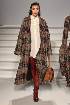 February 17, 2017 - London, England, United Kingdom - British designer Paul Costelloe presents his aw17 collection at London Fashion Week on Feb 17th 2017 at the Wardof Hilton hotel in Aldwych London. London United Kingdom  - ZUMAn230 20170217_zaa_n230_996 Copyright: xKarynxLouisex