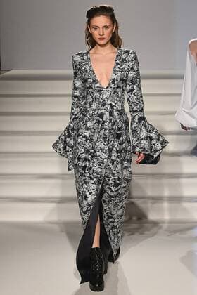 February 17, 2017 - London, England, United Kingdom - British designer Paul Costelloe presents his aw17 collection at London Fashion Week on Feb 17th 2017 at the Wardof Hilton hotel in Aldwych London. London United Kingdom  - ZUMAn230 20170217_zaa_n230_1006 Copyright: xKarynxLouisex