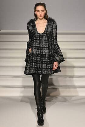 February 17, 2017 - London, England, United Kingdom - British designer Paul Costelloe presents his aw17 collection at London Fashion Week on Feb 17th 2017 at the Wardof Hilton hotel in Aldwych London. London United Kingdom  - ZUMAn230 20170217_zaa_n230_1010 Copyright: xKarynxLouisex