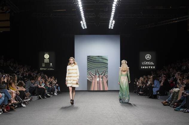 Models bei der Teresa Helbig Fashion Show auf der Mercedes-Benz Fashion Week Madrid Autumn Winter 2017. Madrid, 18.02.2017 Teresa Helbig Models  Foto:xDyDxFotografosx xFuturexImage
