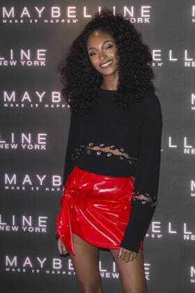 London, UK. 18 February 2017. Jourdan Dunn attends the Maybelline Bring on the Night party during London Fashion Week at Scotch of St James in Mason s Yard. Maybelline Bring on the Night party during London Fashion Week, London, UK 