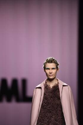 Desfile de Marcos Luengo en la Mercedes Benz Fashion Week Madrid 2017. 588 Diego Puerta Cordon Press Marcos Luengo fashion show at Mercedes Benz Fashion Week Madrid 2017. Cordon Press  DiegoxPuerta
