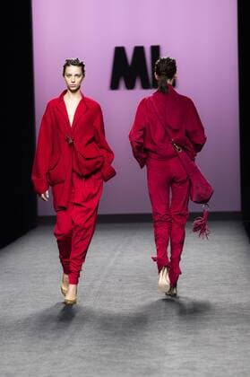Models bei der Marcos Luengo Fashion Show auf der Mercedes-Benz Fashion Week Madrid Autumn Winter 2017. Madrid, 19.02.2017 Marcos Luengo Models  Foto:xDyDxFotografosx xFuturexImage