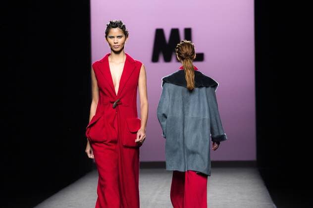 Models bei der Marcos Luengo Fashion Show auf der Mercedes-Benz Fashion Week Madrid Autumn Winter 2017. Madrid, 19.02.2017 Marcos Luengo Models  Foto:xDyDxFotografosx xFuturexImage