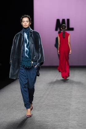 Models bei der Marcos Luengo Fashion Show auf der Mercedes-Benz Fashion Week Madrid Autumn Winter 2017. Madrid, 19.02.2017 Marcos Luengo Models  Foto:xDyDxFotografosx xFuturexImage