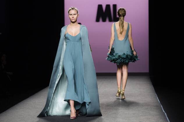 Models bei der Marcos Luengo Fashion Show auf der Mercedes-Benz Fashion Week Madrid Autumn Winter 2017. Madrid, 19.02.2017 Marcos Luengo Models  Foto:xDyDxFotografosx xFuturexImage