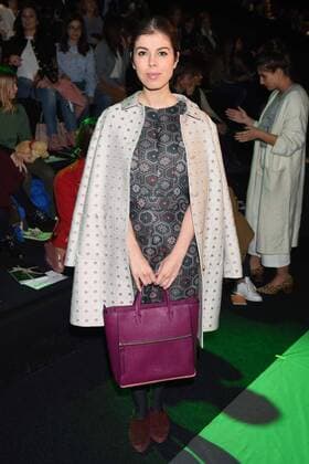 Alba Messa en el front row del Desfile de Ailanto en la Mercedes Benz Fashion Week Madrid 2017. 588 Diego Puerta Cordon Press Alba Messa at the front row of Ailanto fashion show at Mercedes Benz Fashion Week Madrid 2017. Cordon Press  DiegoxPuerta