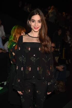 Alejandra Meco en el front row del Desfile de Ailanto en la Mercedes Benz Fashion Week Madrid 2017. 588 Diego Puerta Cordon Press Alejandra Meco at the front row of Ailanto fashion show at Mercedes Benz Fashion Week Madrid 2017. Cordon Press  DiegoxPuerta