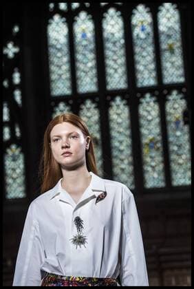 . 19 02 2017. London, United Kingdom. Models walk the catwalk at the Toga show on day 3 of London Fashion Week 2017 at The Guildhall, London, UK.  xBenxStevensx xi-Imagesx IIM-14433-0008