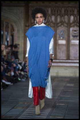 . 19 02 2017. London, United Kingdom. Models walk the catwalk at the Toga show on day 3 of London Fashion Week 2017 at The Guildhall, London, UK.  xBenxStevensx xi-Imagesx IIM-14433-0016