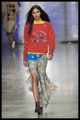 London Fashion Week - Topshop Unique Modenschau . 19 02 2017. London, United Kingdom. Topshop Unique show on day three of London Fashion Week for Autumn Winter 2017.  xStephenxLockx xi-Imagesx IIM-14434-0011