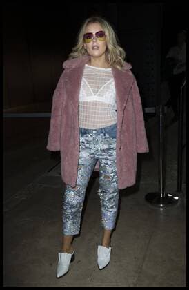 . 19 02 2017. London, United Kingdom. Tallia Storm at the Topshop Unique show on day three of London Fashion Week for Autumn Winter 2017.  xStephenxLockx xi-Imagesx IIM-14434-0030