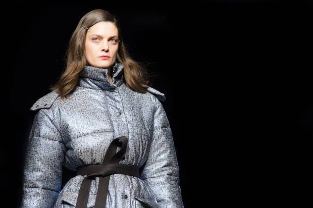 Model bei der Moises Nieto Fashion Show auf der Mercedes-Benz Fashion Week Madrid Autumn Winter 2017. Madrid, 18.02.2017 Moises Nieto Model  Foto:xDyDxFotografosx xFuturexImage