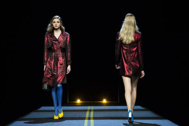 Models bei der Moises Nieto Fashion Show auf der Mercedes-Benz Fashion Week Madrid Autumn Winter 2017. Madrid, 18.02.2017 Moises Nieto Models  Foto:xDyDxFotografosx xFuturexImage