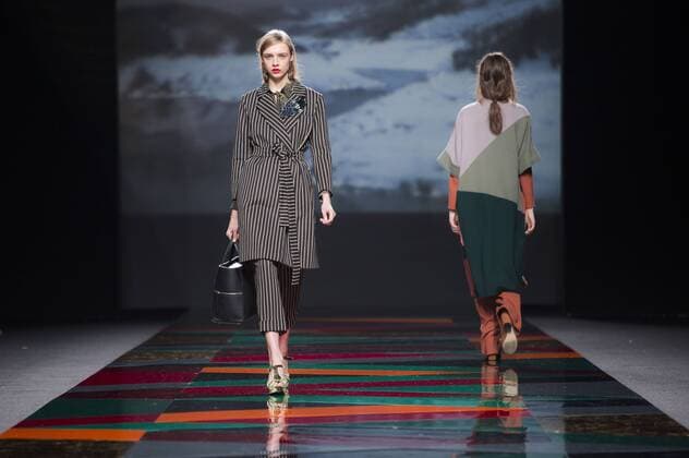 Models bei der Ailanto Fashion Show auf der Mercedes-Benz Fashion Week Madrid Autumn Winter 2017. Madrid, 19.02.2017 Ailanto Models  Foto:xDyDxFotografosx xFuturexImage
