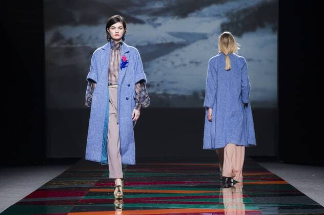 Models bei der Ailanto Fashion Show auf der Mercedes-Benz Fashion Week Madrid Autumn Winter 2017. Madrid, 19.02.2017 Ailanto Models  Foto:xDyDxFotografosx xFuturexImage