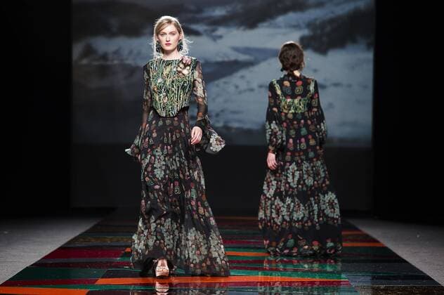 Models bei der Ailanto Fashion Show auf der Mercedes-Benz Fashion Week Madrid Autumn Winter 2017. Madrid, 19.02.2017 Ailanto Models  Foto:xDyDxFotografosx xFuturexImage