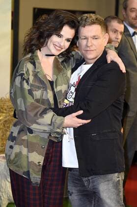 Peter Plate mit Begleitung bei der Premiere des Kinofilms Bibi & Tina - Tohuwabohu Total im Cinestar Kulturbrauerei. Berlin, 19.02.2017 Foto:xF.xKernx xFuturexImage