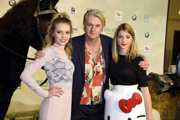 Lina Larissa Strahl, Detlev Buck und Lisa-Marie Koroll bei der Premiere des Kinofilms Bibi & Tina - Tohuwabohu Total im Cinestar Kulturbrauerei. Berlin, 19.02.2017 Foto:xF.xKernx xFuturexImage