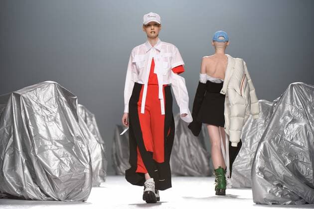 Madrid Fashion Week - Maria Ke Fisherman Modenschau Desfile de Maria Ke Fisherman en la Mercedes Benz Fashion Week Madrid 2017. 588 DiegoxPuerta Cordon Press Maria Ke Fisherman fashion show at Mercedes Benz Fashion Week Madrid 2017. Cordon Press  DiegoxPuerta