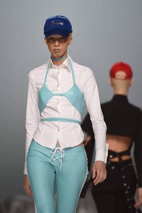 Madrid Fashion Week - Maria Ke Fisherman Modenschau Desfile de Maria Ke Fisherman en la Mercedes Benz Fashion Week Madrid 2017. 588 DiegoxPuerta Cordon Press Maria Ke Fisherman fashion show at Mercedes Benz Fashion Week Madrid 2017. Cordon Press  DiegoxPuerta