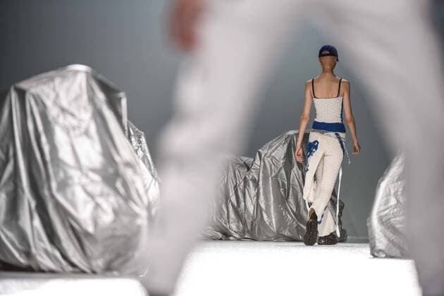 Madrid Fashion Week - Maria Ke Fisherman Modenschau Desfile de Maria Ke Fisherman en la Mercedes Benz Fashion Week Madrid 2017. 588 DiegoxPuerta Cordon Press Maria Ke Fisherman fashion show at Mercedes Benz Fashion Week Madrid 2017. Cordon Press  DiegoxPuerta