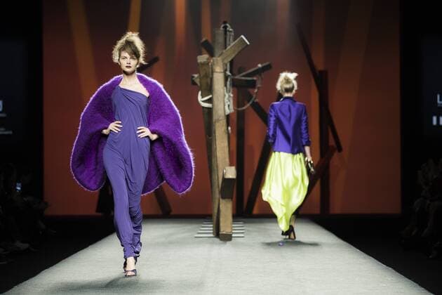 Madrid Fashion Week - Ulises Merida Modenschau Model bei der Ulises Merida Fashion Show auf der Mercedes-Benz Fashion Week Madrid Autumn Winter 2017. Madrid, 19.02.2017 Ulises Merida Model  Foto:xDyDxFotografosx xFuturexImage