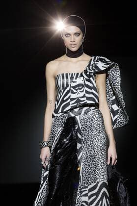 Model bei der Malne Fashion Show auf der Mercedes-Benz Fashion Week Madrid Autumn Winter 2017. Madrid, 19.02.2017 Malne Model  Foto:xDyDxFotografosx xFuturexImage