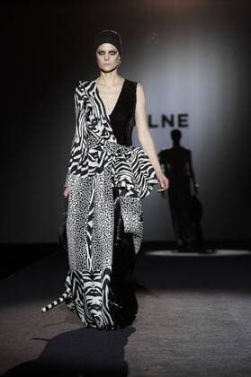 Model bei der Malne Fashion Show auf der Mercedes-Benz Fashion Week Madrid Autumn Winter 2017. Madrid, 19.02.2017 Malne Model  Foto:xDyDxFotografosx xFuturexImage