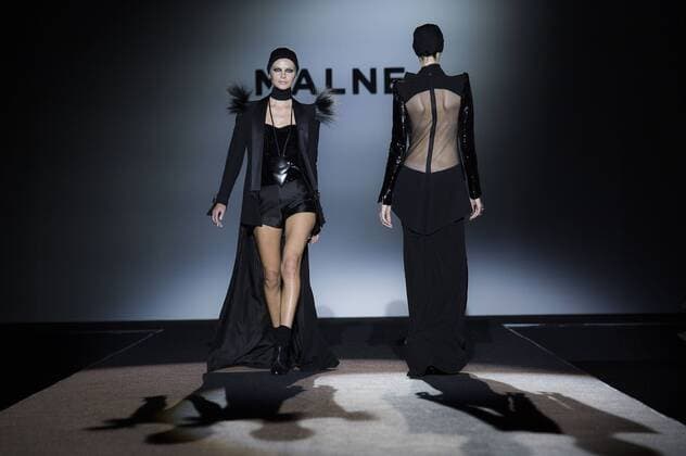 Models bei der Malne Fashion Show auf der Mercedes-Benz Fashion Week Madrid Autumn Winter 2017. Madrid, 19.02.2017 Malne Models  Foto:xDyDxFotografosx xFuturexImage
