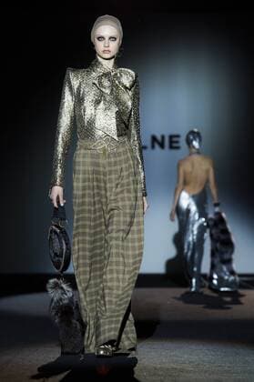 Model bei der Malne Fashion Show auf der Mercedes-Benz Fashion Week Madrid Autumn Winter 2017. Madrid, 19.02.2017 Malne Model  Foto:xDyDxFotografosx xFuturexImage