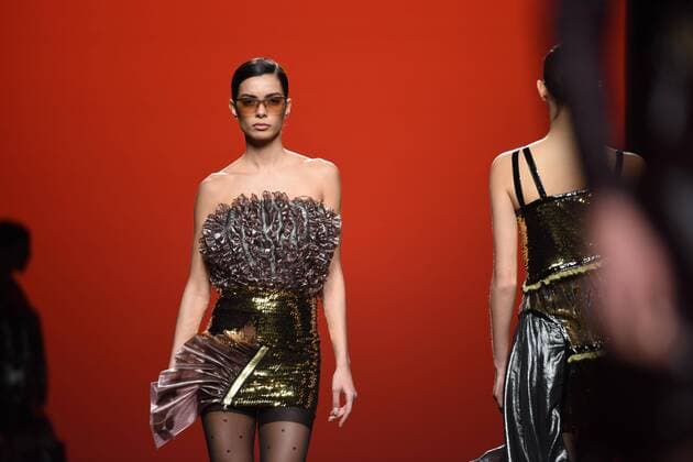 Desfile de Custo Barcelona en la Mercedes Benz Fashion Week Madrid 2017. 588 DiegoxPuerta Cordon Press Custo Barcelona fashion show at Mercedes Benz Fashion Week Madrid 2017. Cordon Press  DiegoxPuerta