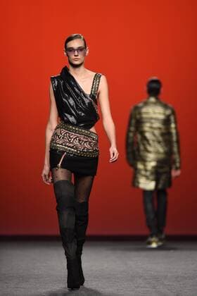 Desfile de Custo Barcelona en la Mercedes Benz Fashion Week Madrid 2017. 588 DiegoxPuerta Cordon Press Custo Barcelona fashion show at Mercedes Benz Fashion Week Madrid 2017. Cordon Press  DiegoxPuerta