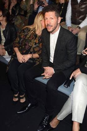 Diego Cholo Simeone - Desfile de Custo Barcelona en la Mercedes Benz Fashion Week Madrid 2017. 588 DiegoxPuerta Cordon Press Diego Cholo Simeone at the front row of Custo Barcelona fashion show at Mercedes Benz Fashion Week Madrid 2017. Cordon Press  DiegoxPuerta