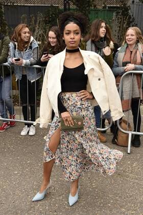 Yara Shahidi bei der Topshop Unique AW17 Fashion Show auf der London Fashion Week AW17 in der Tate Modern. London, 19.02.2017 Yara Shahidi  Foto:xS.xVasx xFuturexImage