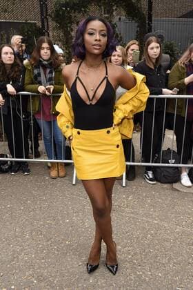 Justine Skye bei der Topshop Unique AW17 Fashion Show auf der London Fashion Week AW17 in der Tate Modern. London, 19.02.2017 Justine Skye  Foto:xS.xVasx xFuturexImage
