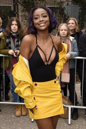 Justine Skye bei der Topshop Unique AW17 Fashion Show auf der London Fashion Week AW17 in der Tate Modern. London, 19.02.2017 Justine Skye  Foto:xS.xVasx xFuturexImage