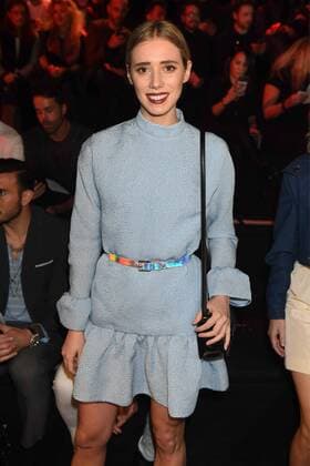 Lulu de Figueroa en el front row del desfile de The 2nd Skin Co. en la Mercedes Benz Fashion Week Madrid 2017. 588 Diego Puerta Cordon Press Luli de Figueroa at the front row of the The 2nd Skin Co. fashion show at Mercedes Benz Fashion Week Madrid 2017. Cordon Press  DiegoxPuerta