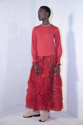 London Fashion Week: Shrimps presentation AW17 Shrimps presentation of the AW17 collection at London Fashion Week. Shrimps is a fashion label from the young London-based designer, Hannah Weiland, launched in 2013.  AlbertoxPezzali