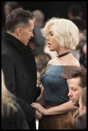 . 20 02 2017. London, United Kingdom. Katy Perry at the Christopher Kane show on day four of London Fashion Week for Autumn Winter 2017 .  xStephenxLockx xi-Imagesx IIM-14444-0030