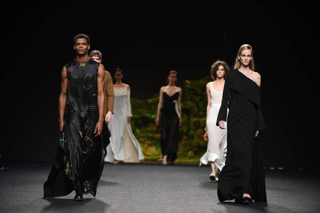 Mercedes Benz Fashion Week in Madrid - Modenschau Oliva -  DiegoxPuerta