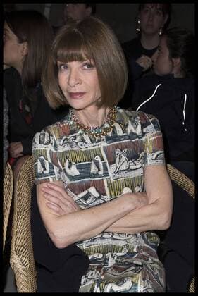 . 20 02 2017. London, United Kingdom. Anna Wintour in the front row at the Burberry show on day four of London Fashion Week for Autumn Winter 2017.  xStephenxLockx xi-Imagesx IIM-14448-0054