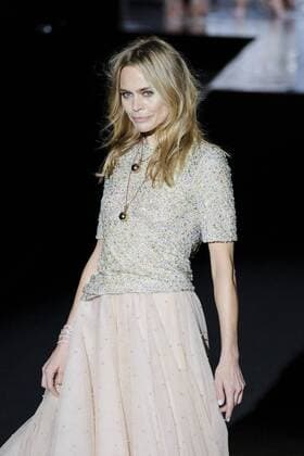 February 20, 2017 - Madrid, Spain - A model walks the runway at the DUYOS show during the Mercedes-Benz Madrid Fashion Week Autumn Winter 2017 2018 at IFEMA on February 20, 2017 in Madrid, Spain Madrid Spain  - ZUMAn230 20170220_zaa_n230_148 Copyright: xOscarxGonzalezx