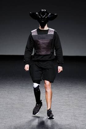 Themen der Woche Bilder des Tages February 21, 2017 - Madrid, Spain - A model walks the runway at the EXISTENCE RESEARCH PROGRAM show during the EGO Mercedes-Benz Madrid Fashion Week Autumn Winter 2017 2018 at IFEMA on February 21, 2017 in Madrid, Spain Madrid Spain  - ZUMAn230 20170221_zaa_n230_116 Copyright: xOscarxGonzalezx