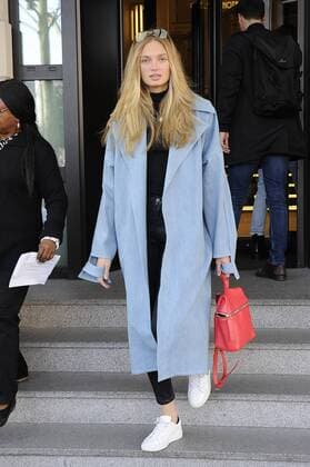 Milan Romee Strijd arrive at your hotel  Copyright: xLivioxValeriox xIPAx xLivioxValeriox