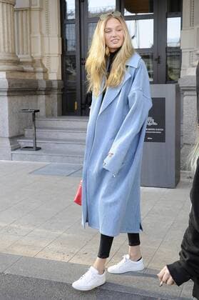 Milan Romee Strijd arrive at your hotel  Copyright: xLivioxValeriox xIPAx xLivioxValeriox
